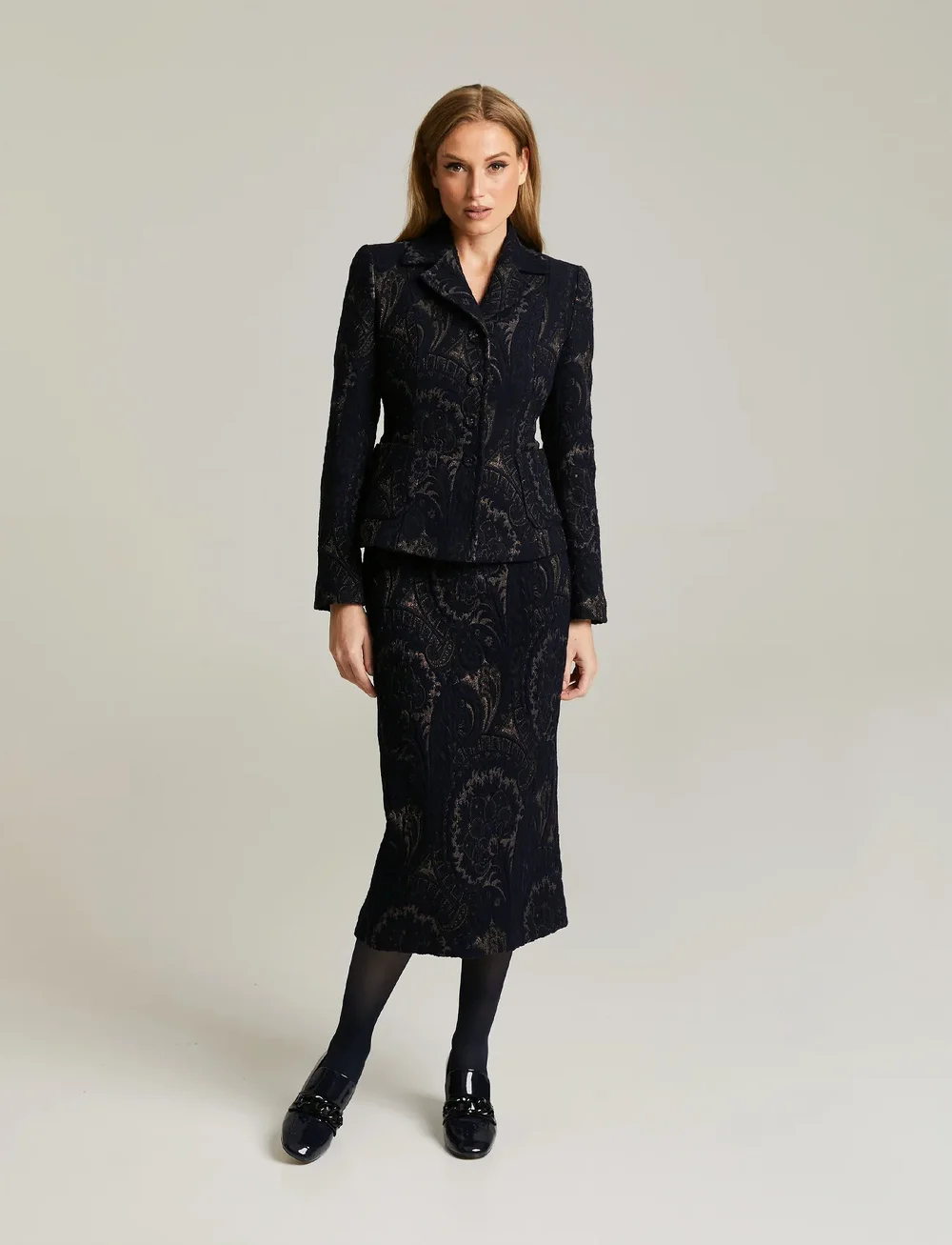 Andiata - Fibi 80 - midi-röcke - night sky - 3