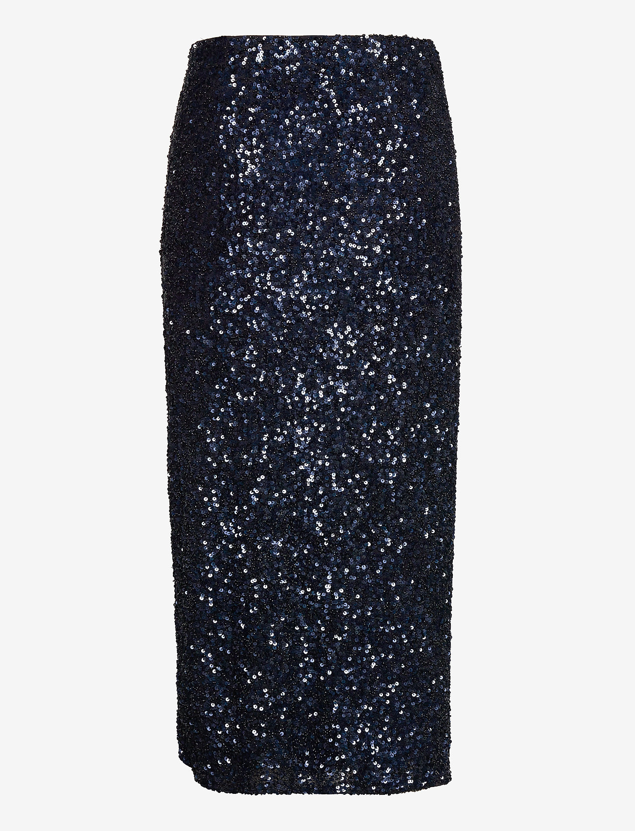 Andiata - SIRALIE LONG SEQUIN SKIRT - midnight blue - 1