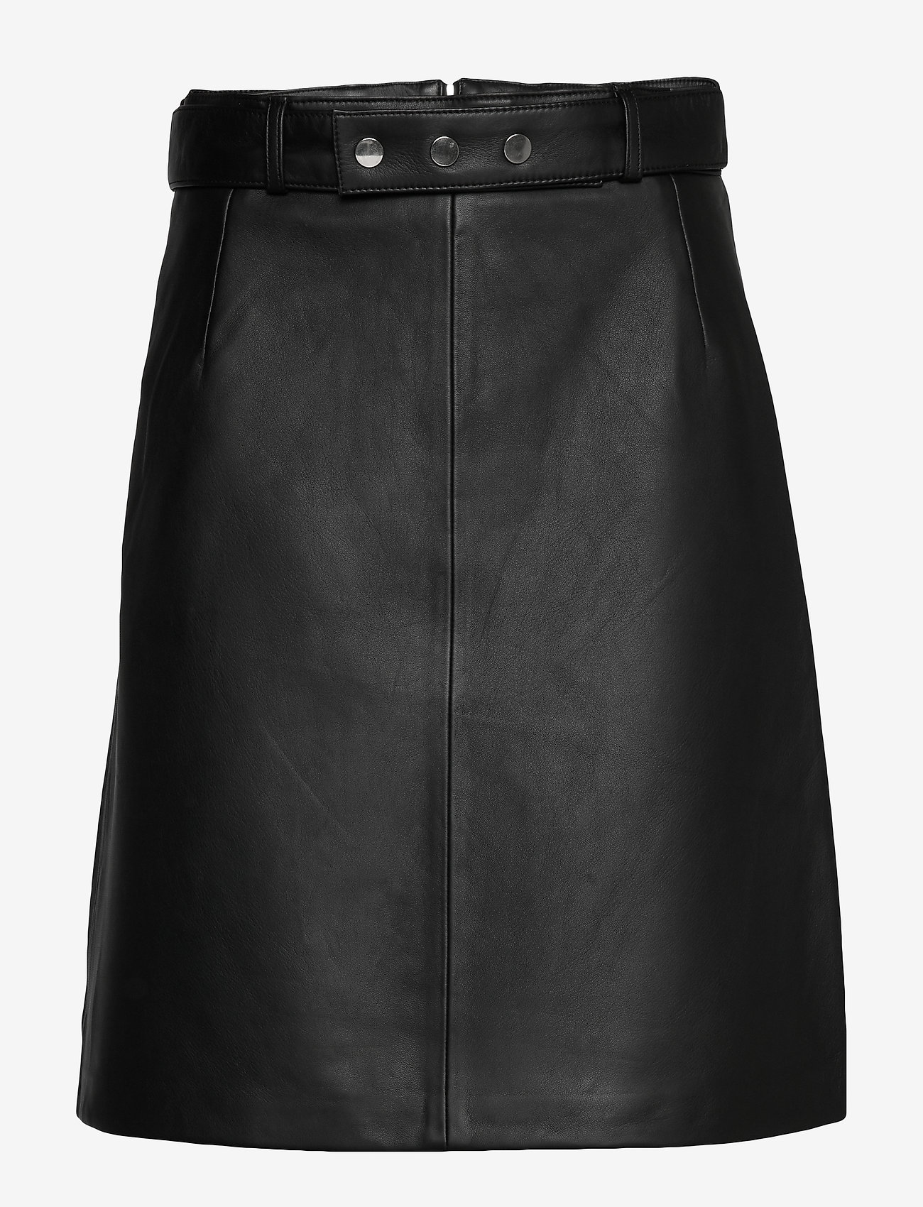 Andiata - LUZA LEATHER SKIRT - black - 0