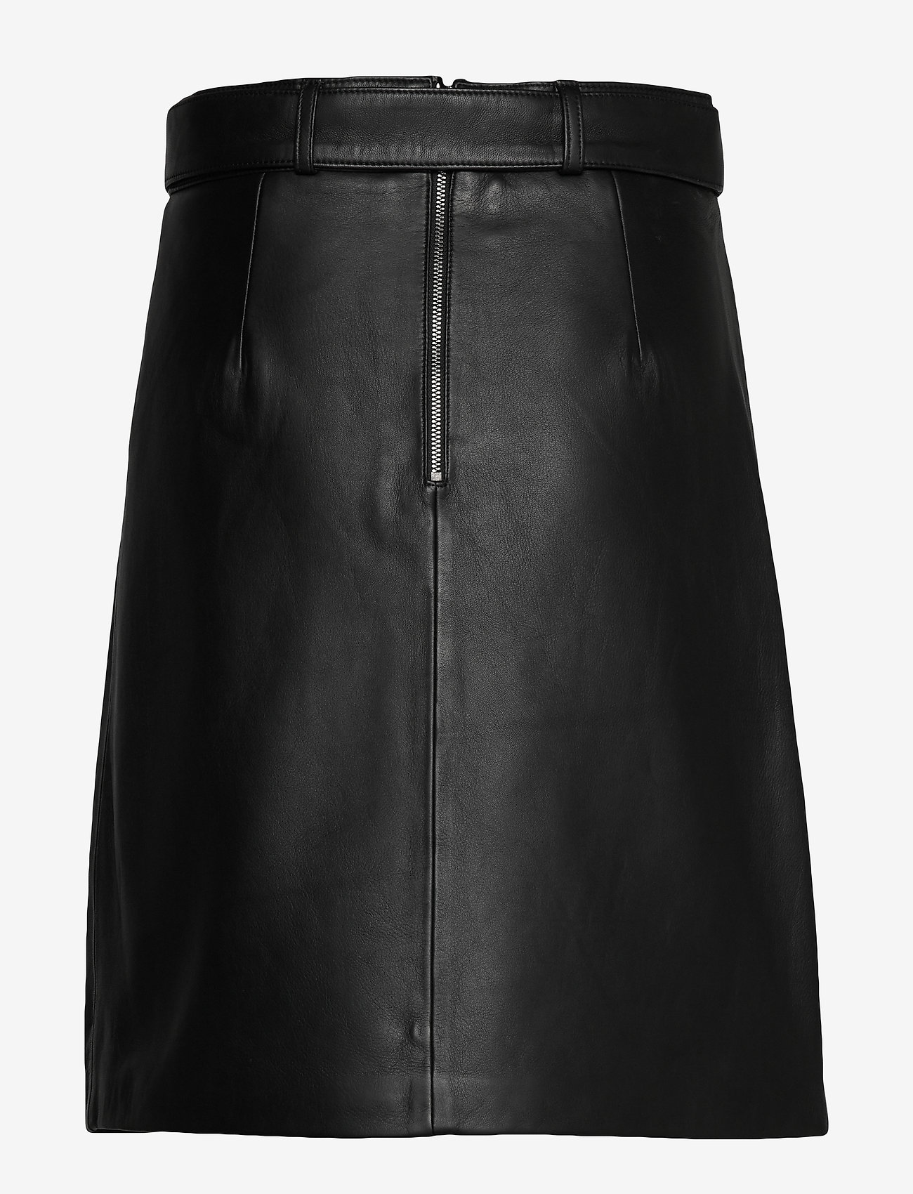 Andiata - LUZA LEATHER SKIRT - black - 1