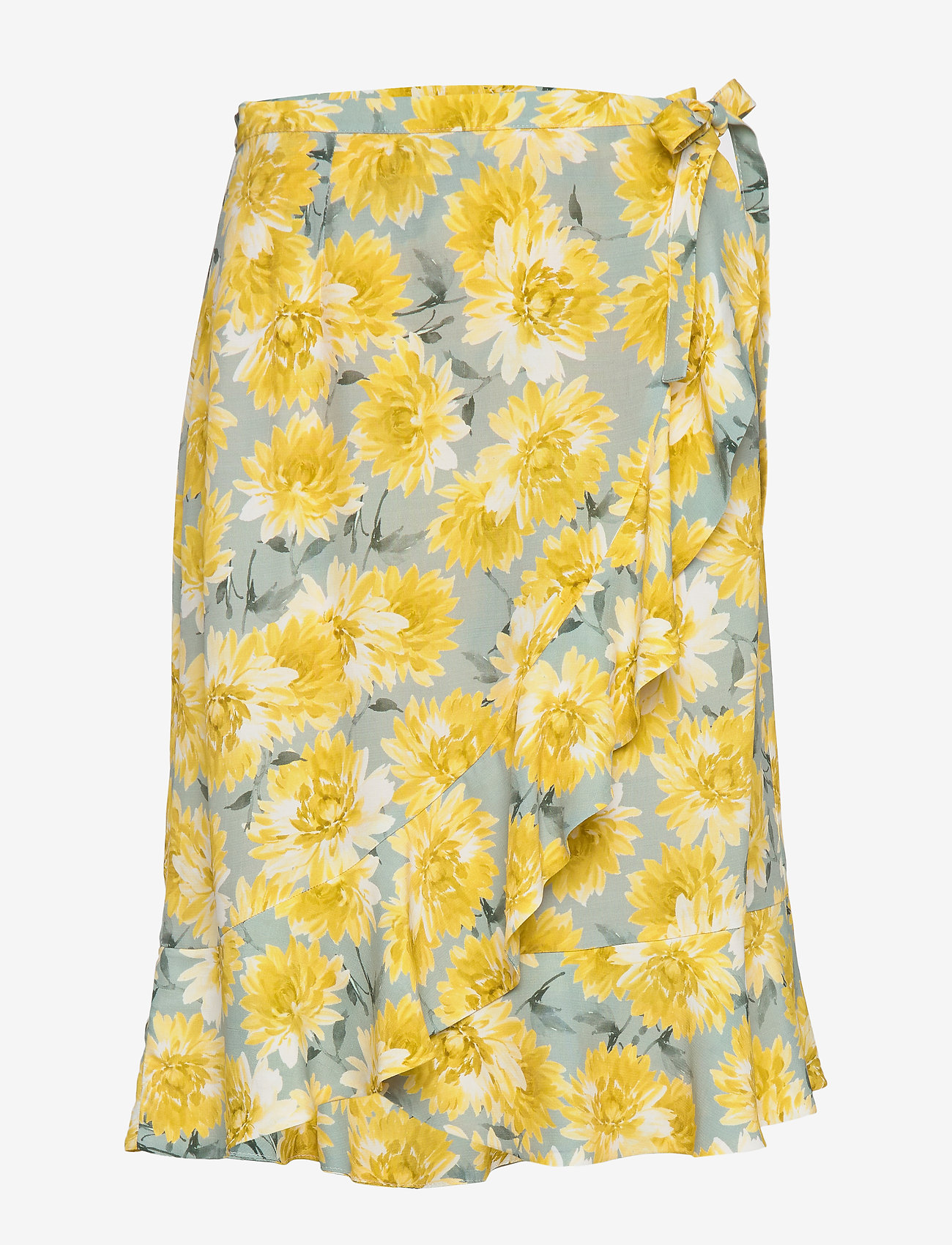 Andiata - RICA 60 SKIRT - lemon icing yellow flower - 0