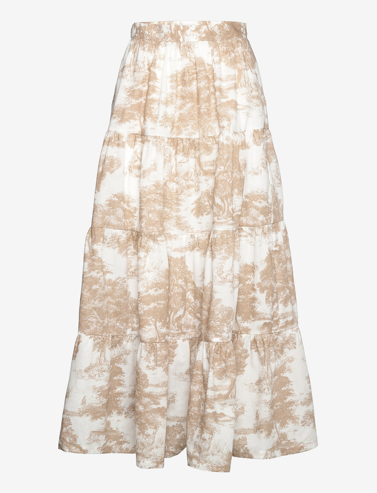 Andiata - Wylee Skirt - beige print - 0
