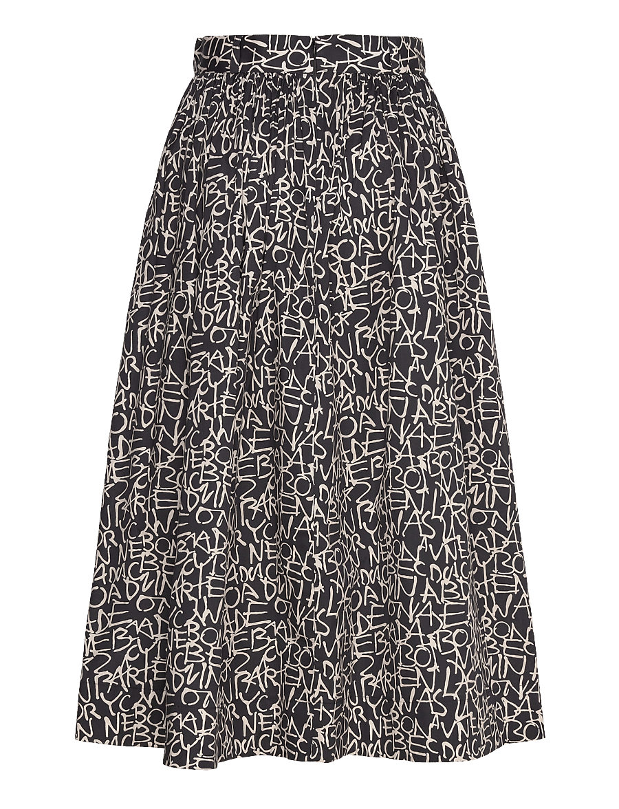Andiata - Fiia 85 - midi-röcke - black - 2