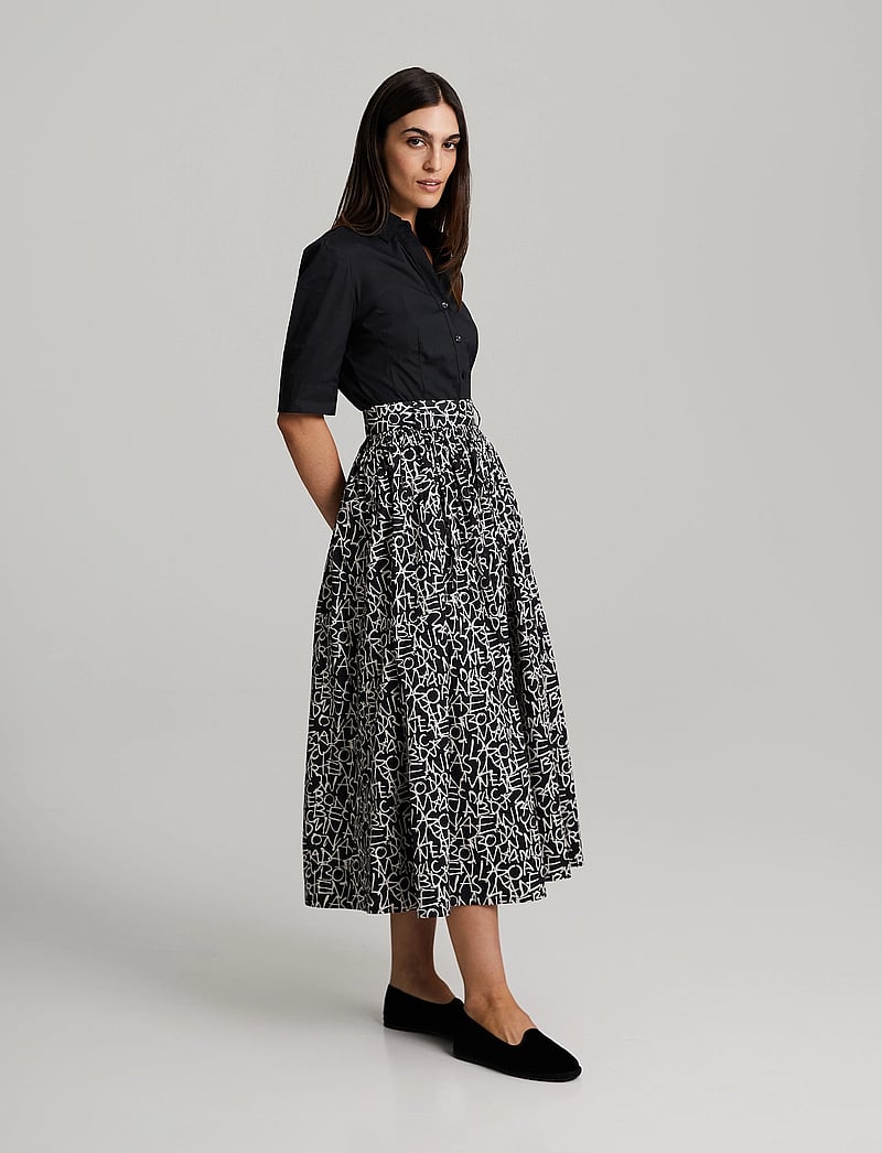 Andiata - Fiia 85 - midi-röcke - typography print - 3