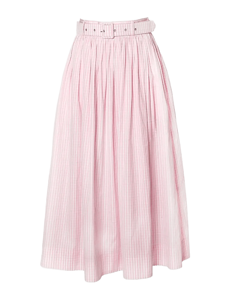 Andiata - Fiia 85 - midi-röcke - pink gingham - 1