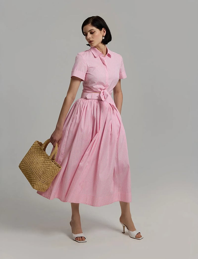 Andiata - Fiia 85 - midi-röcke - pink gingham - 3