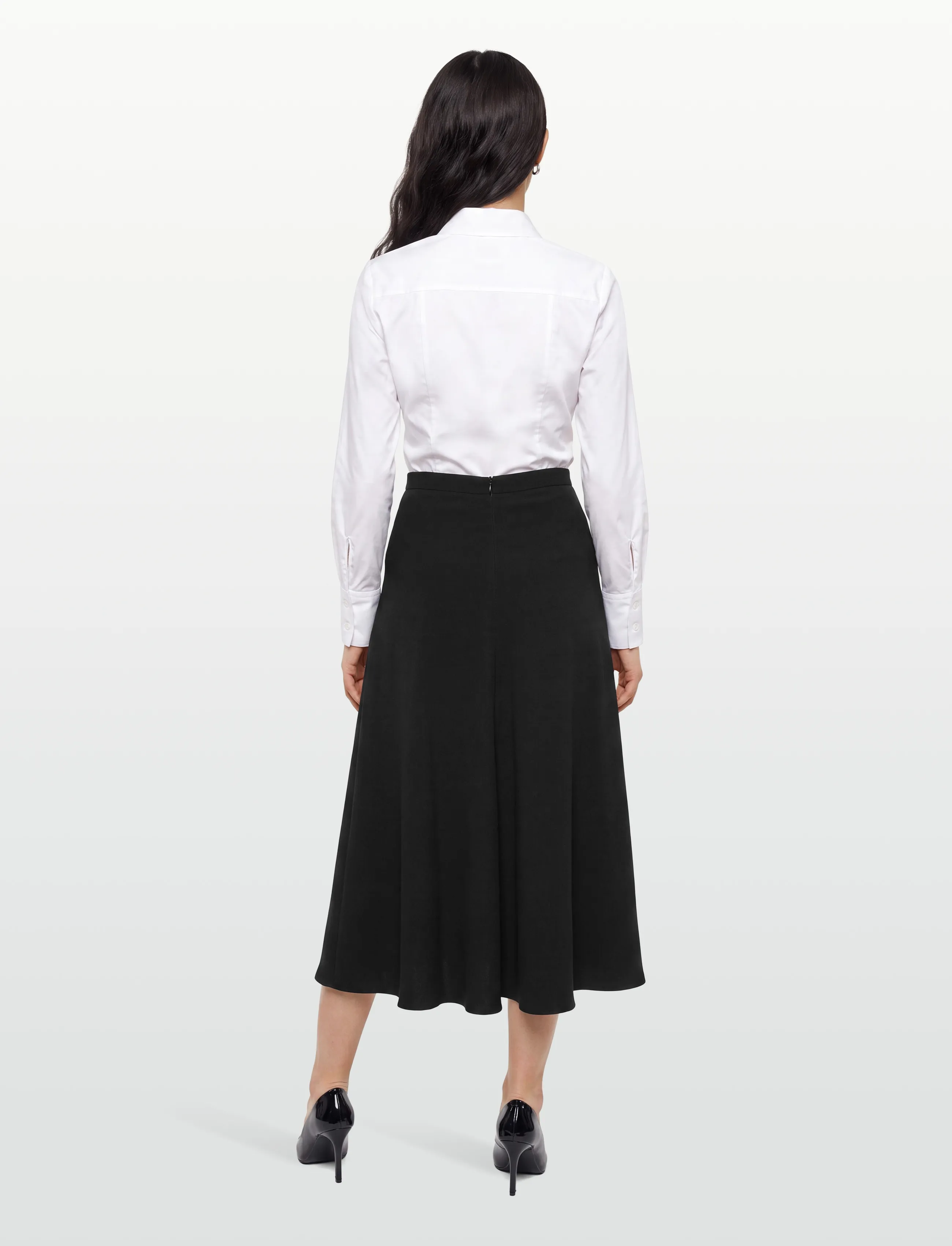Andiata - Kity 85 V - midi nederdele - black - 4