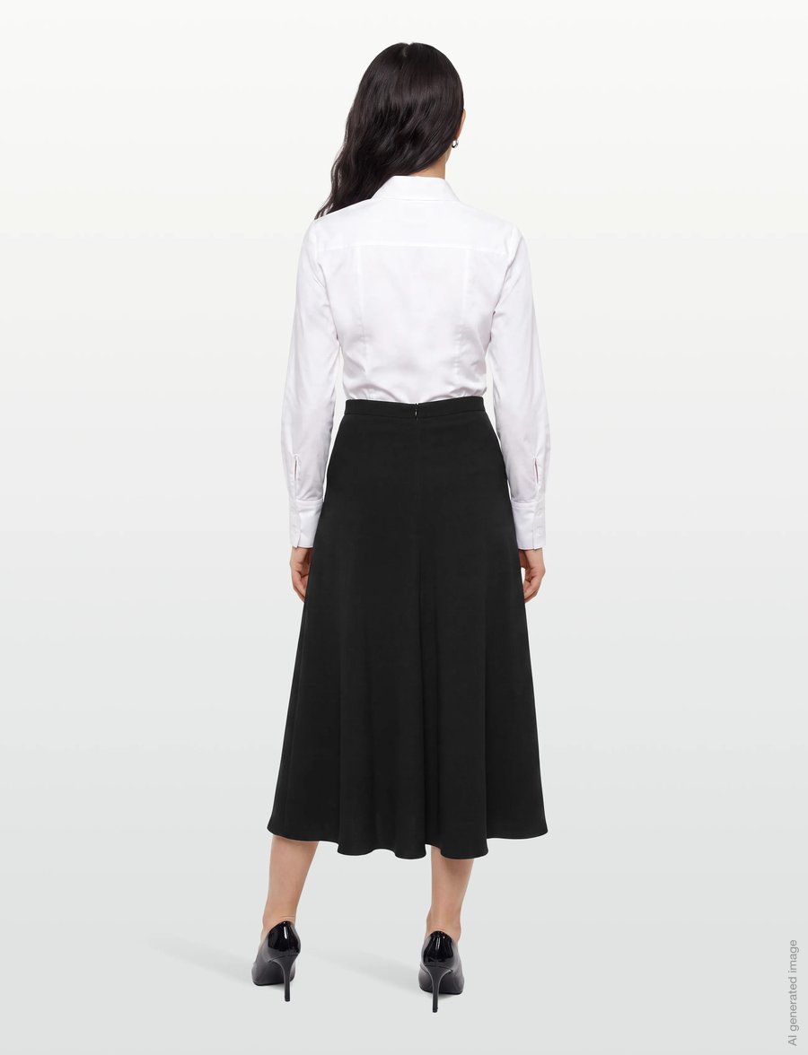 Andiata - Kity 85 V - midi-röcke - black - 4