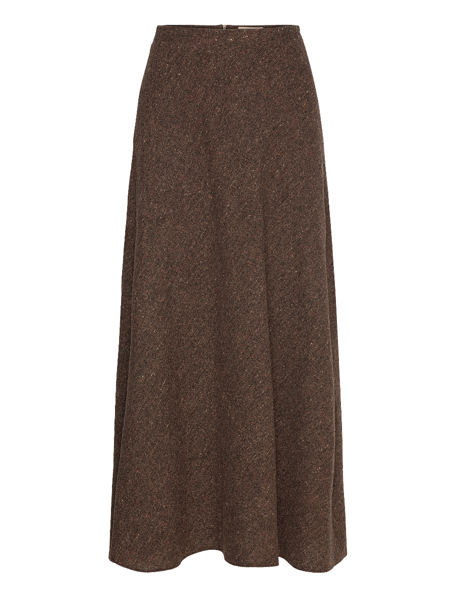 Andiata - Kity 90 V - maxi röcke - brown tweed - 1