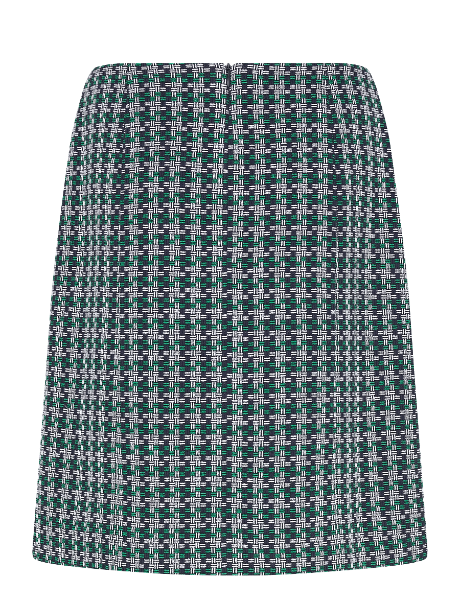 Andiata - Liza 50 - midi skirts - navy checks - 2