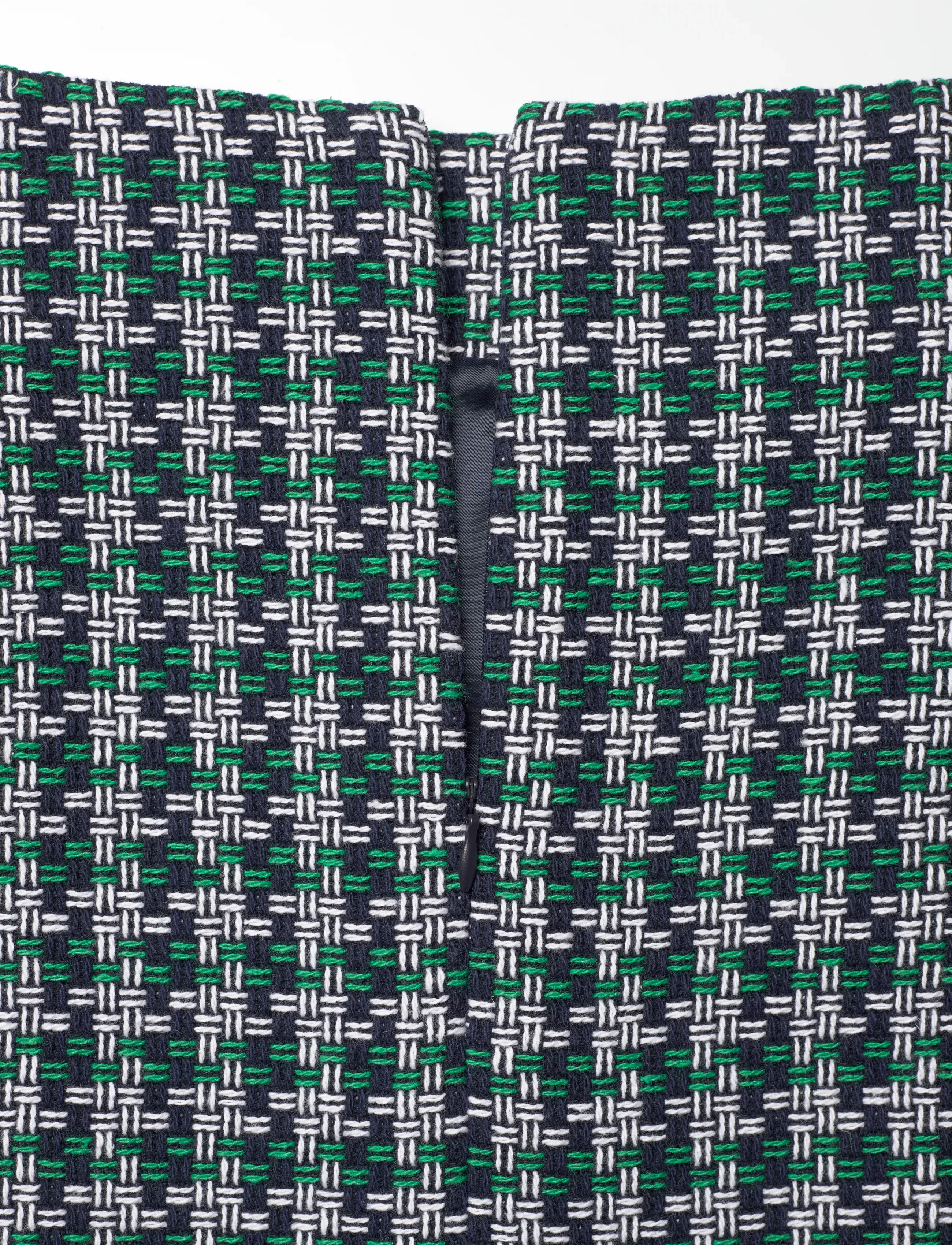 Andiata - Liza 50 - midi nederdele - navy checks - 2