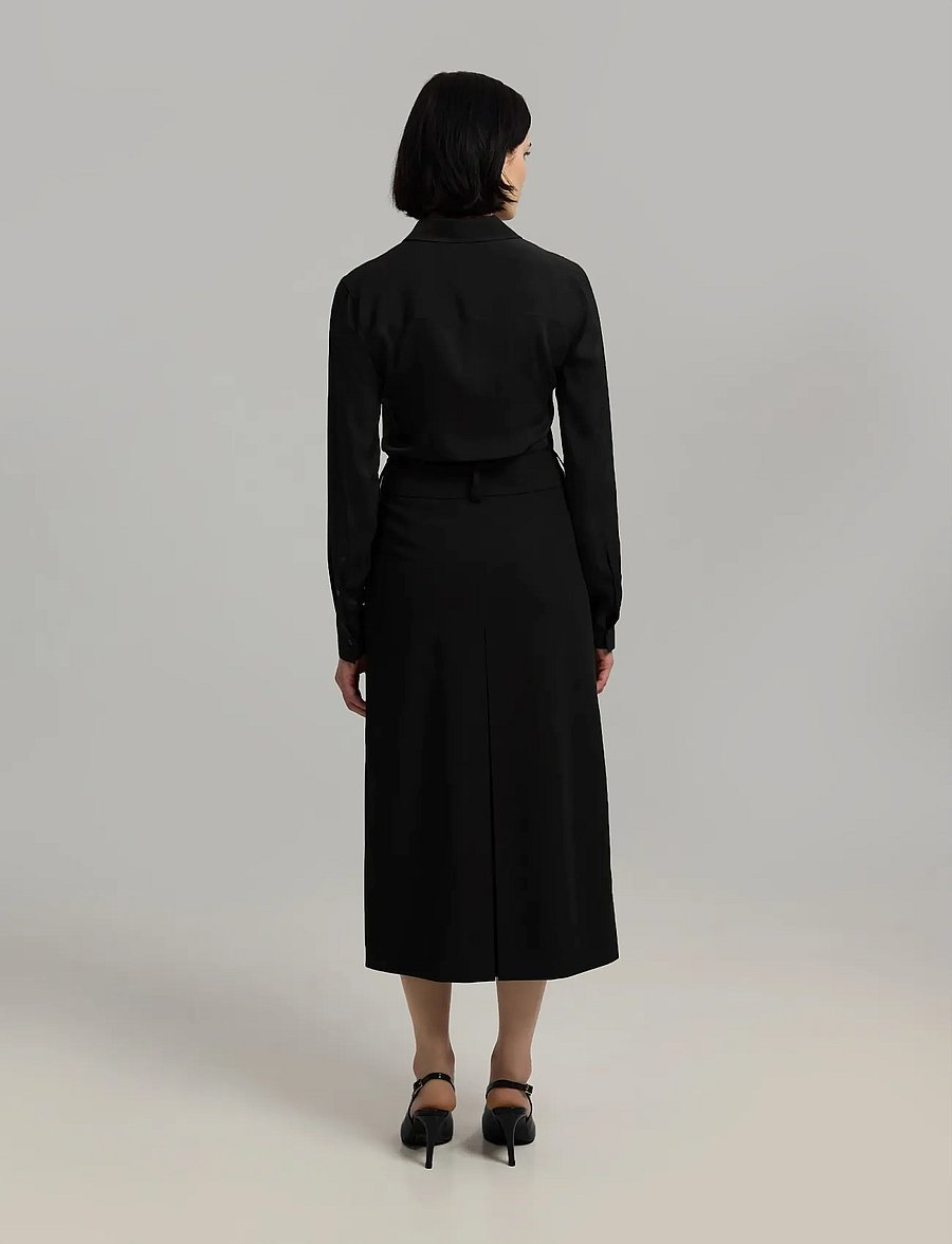 Andiata - Astrid 85 T - midi-röcke - black - 4