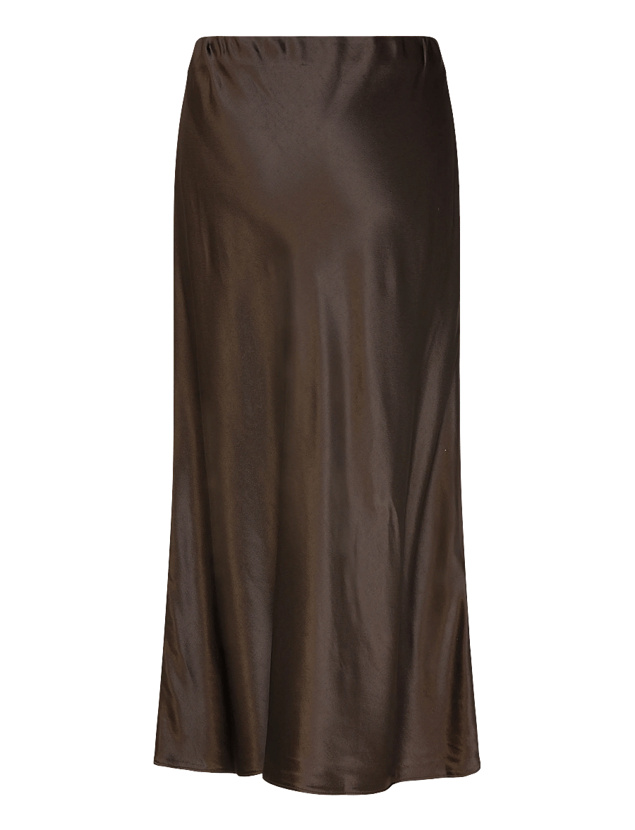 Andiata - Kath 90 - satin skirts - mocha - 2