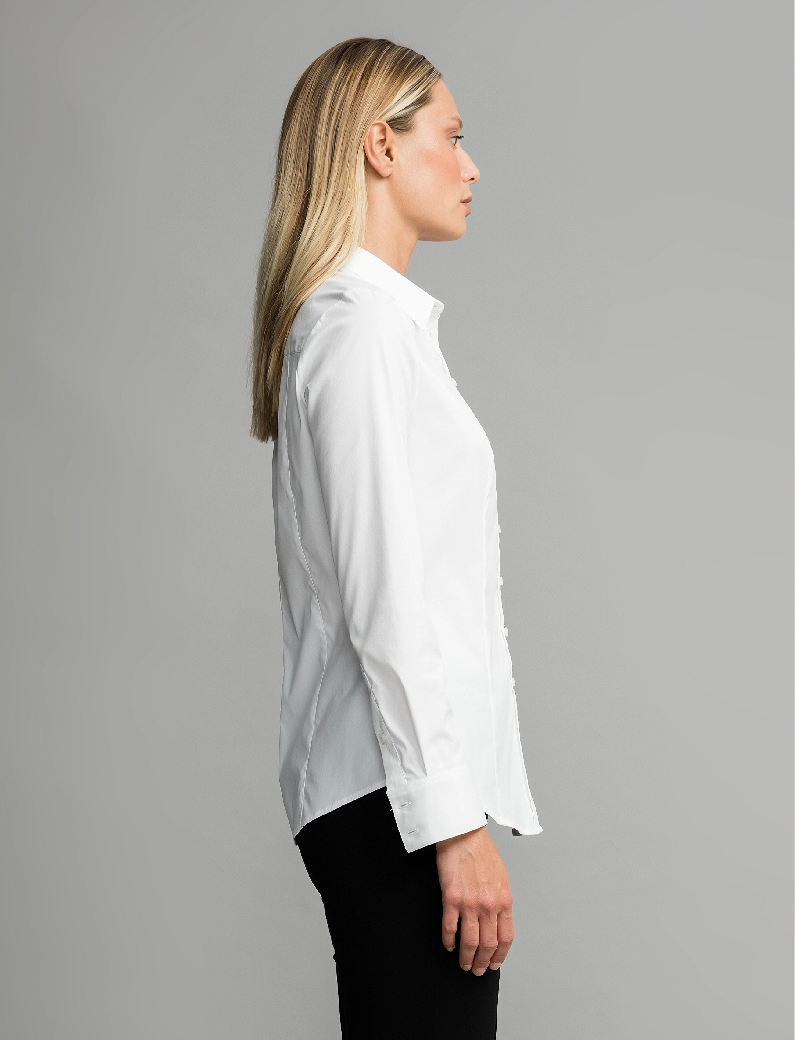 Andiata - Cobi Shirt - džinsa krekli - brilliant white - 3