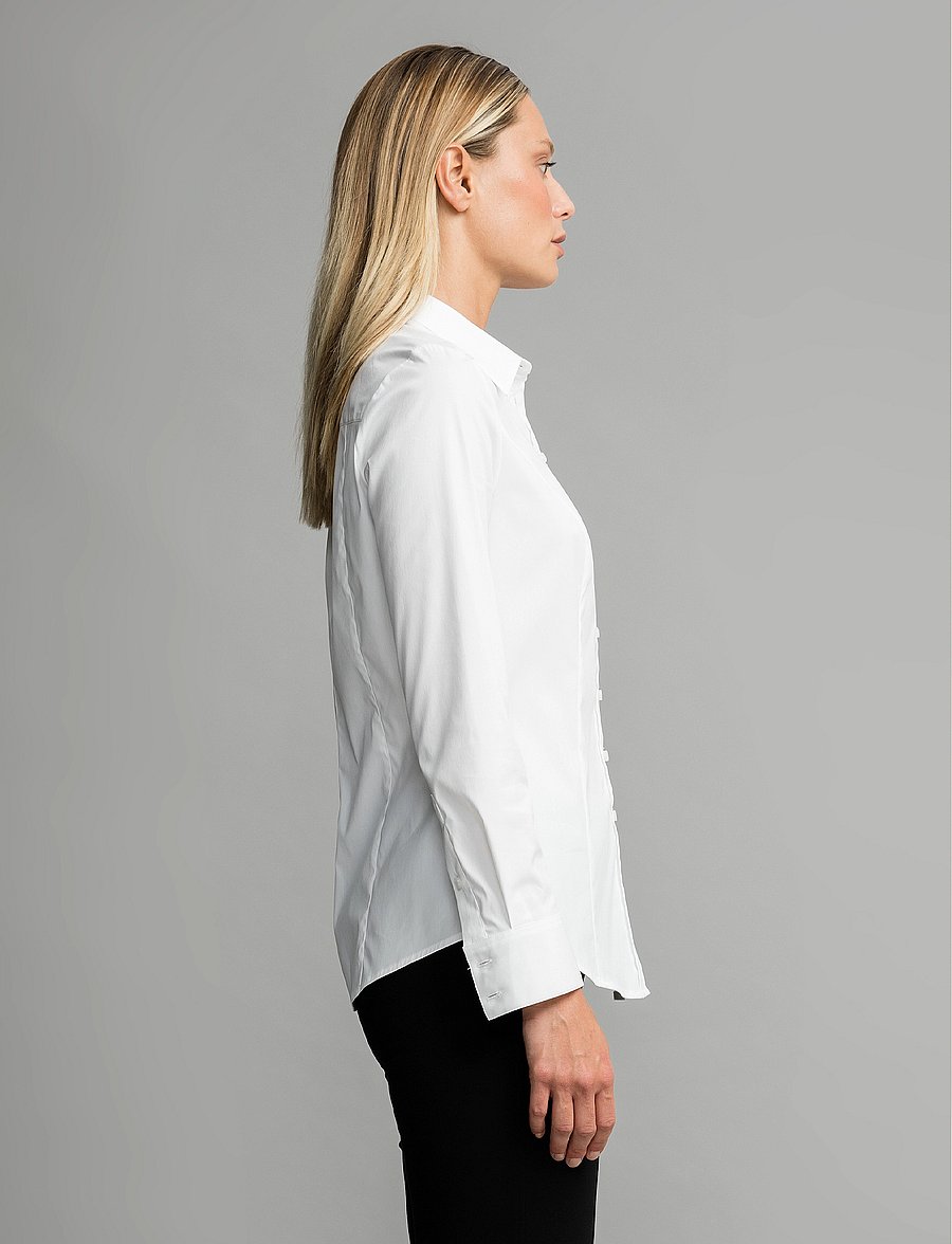 Andiata - Cobi Shirt - jeanshemden - brilliant white - 3