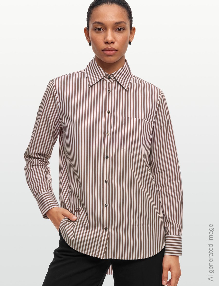 Andiata - Nicci shirt - långärmade skjortor - stripes - 3