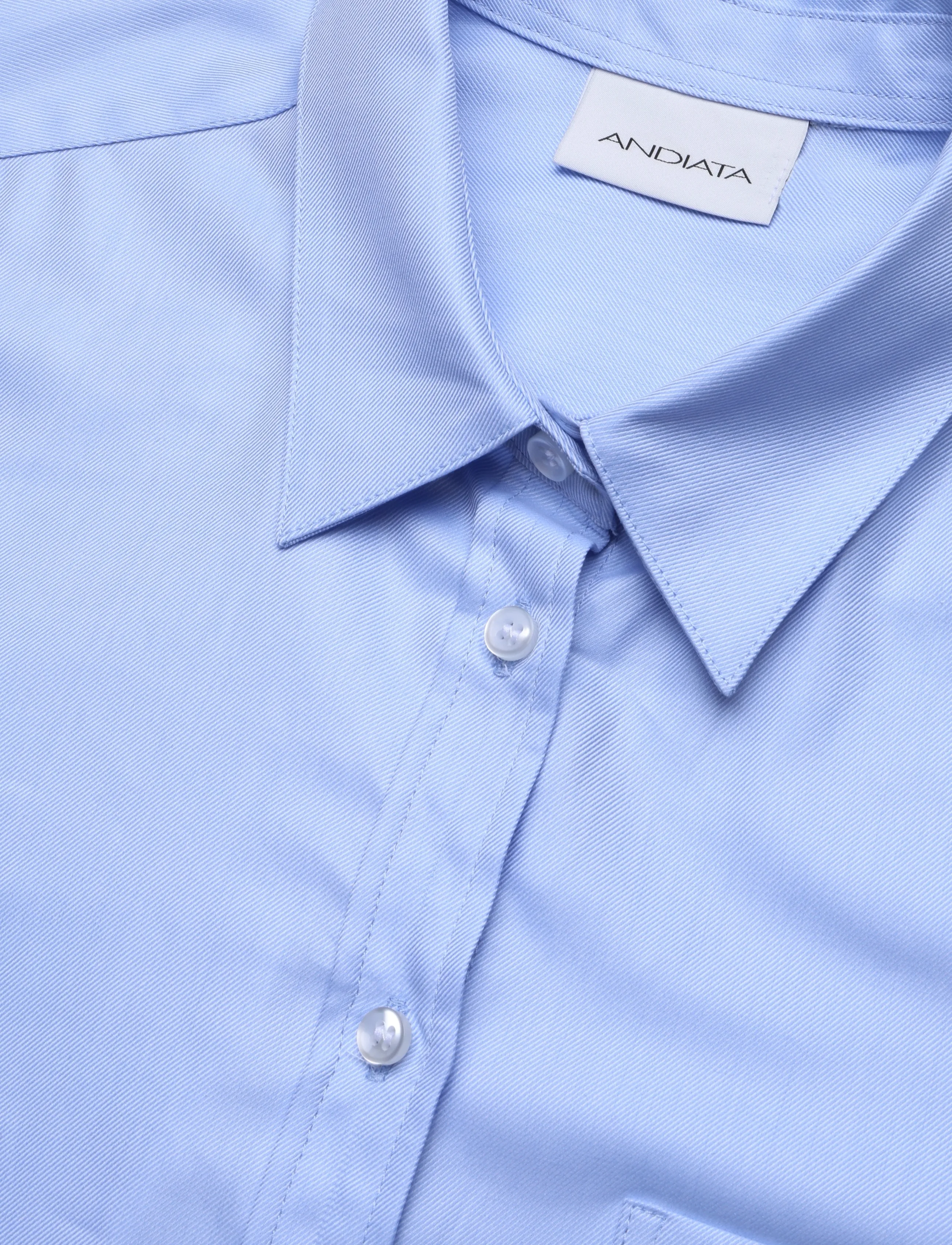 Andiata - Nicci shirt - pikkade varrukatega särgid - light blue - 2