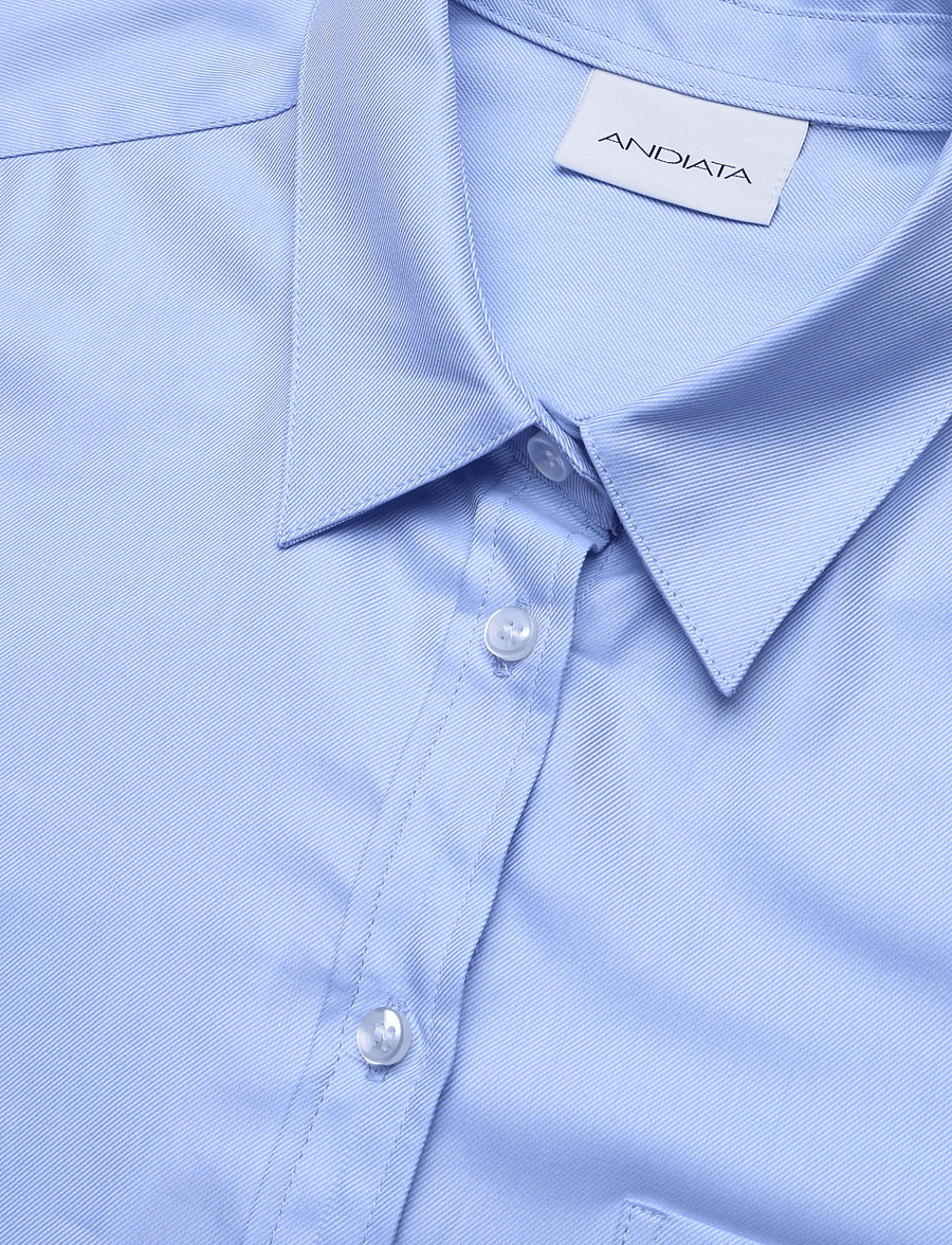 Andiata - Nicci shirt - pikkade varrukatega särgid - light blue - 2