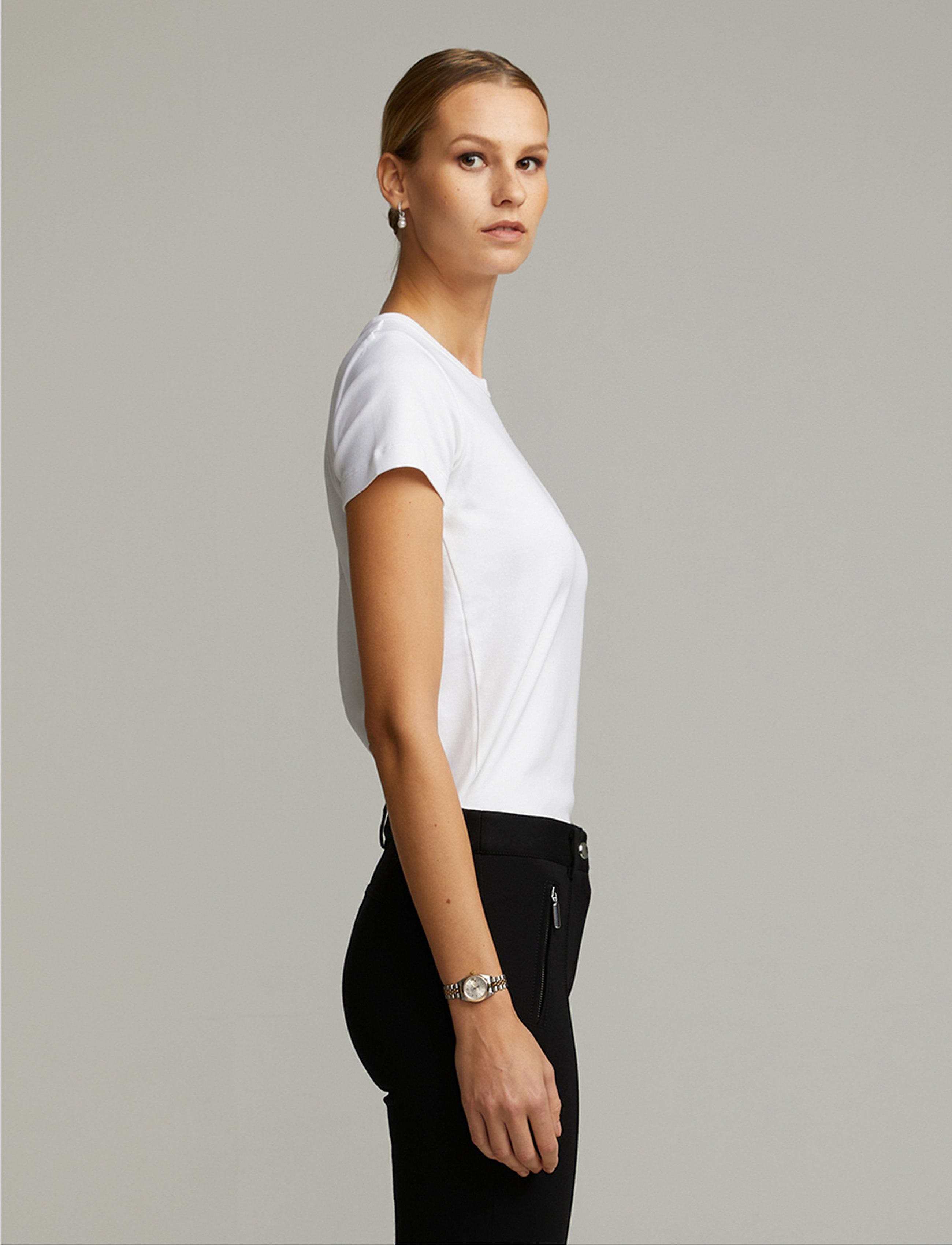 Andiata - Famie t-shirt - t-shirts & tops - white - 3