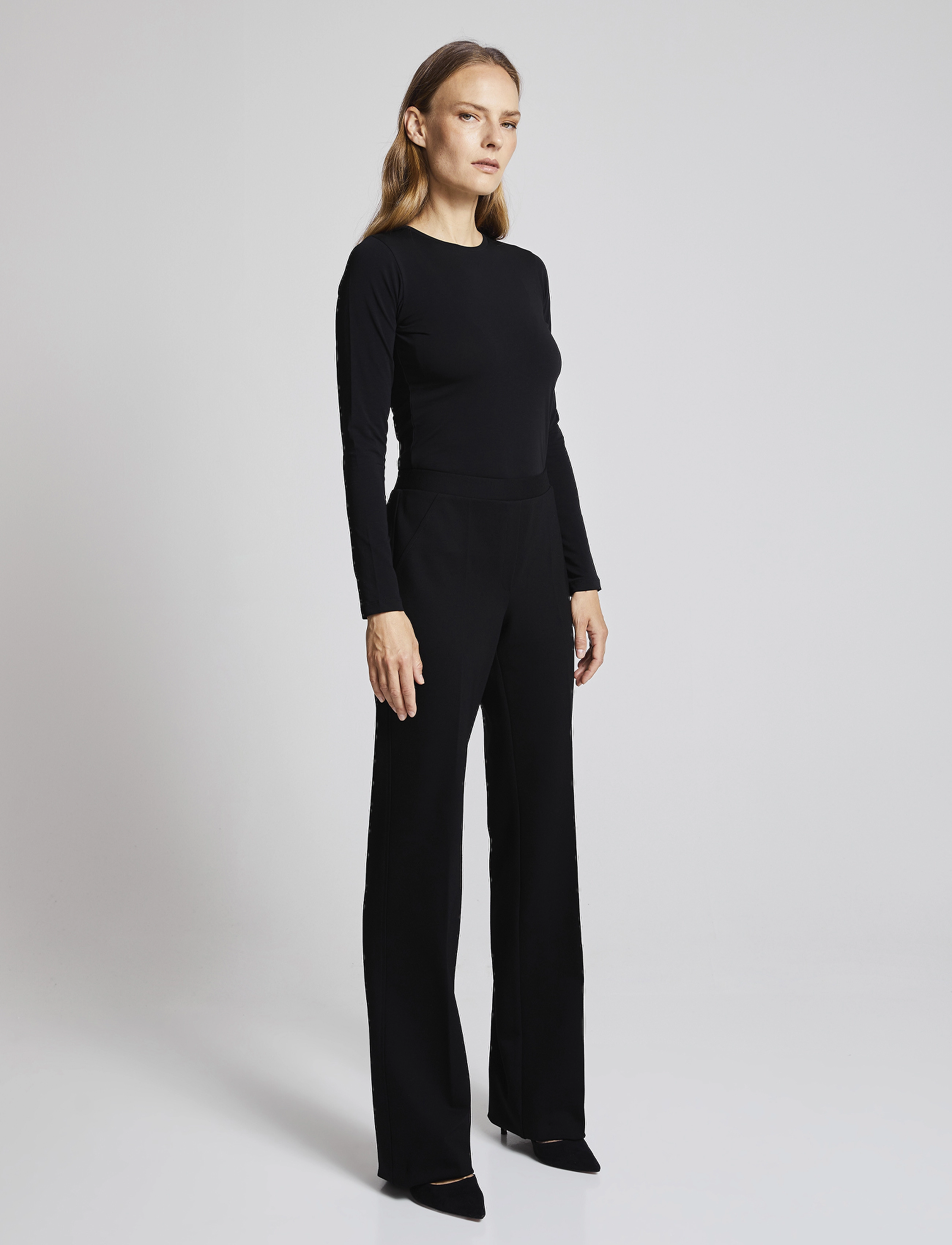 Andiata - Sibio jersey top - langärmlige tops - black - 3