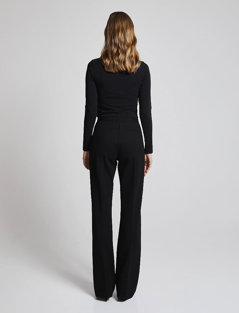 Andiata - Sibio jersey top - langärmlige tops - black - 4