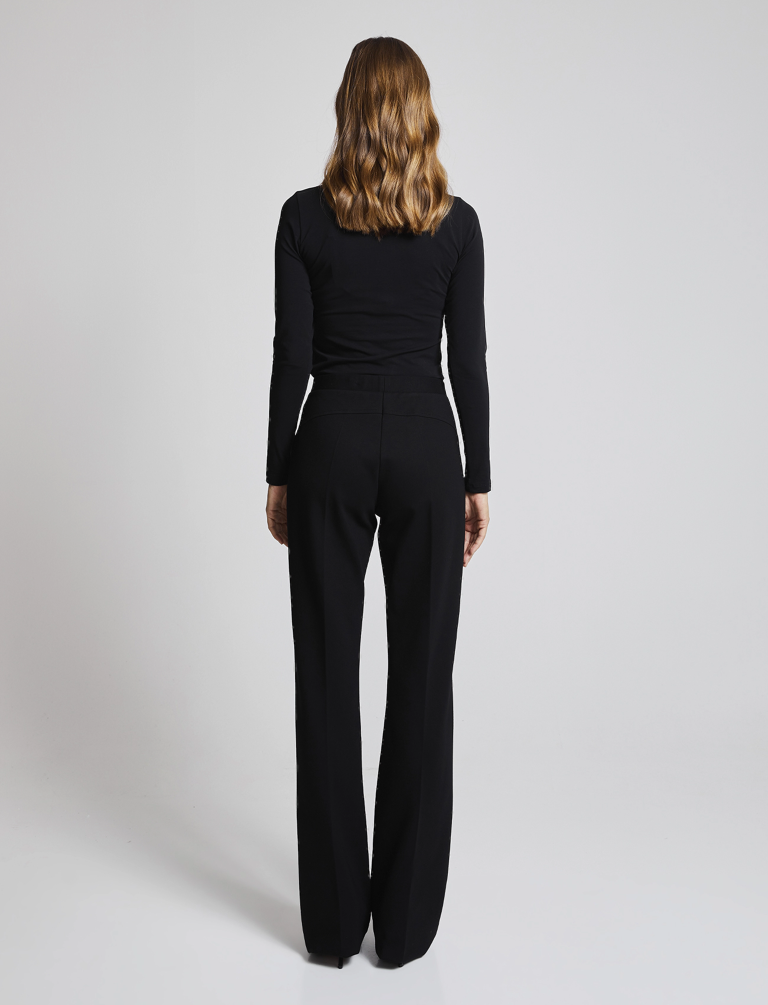Andiata - Sibio jersey top - langärmlige tops - black - 4