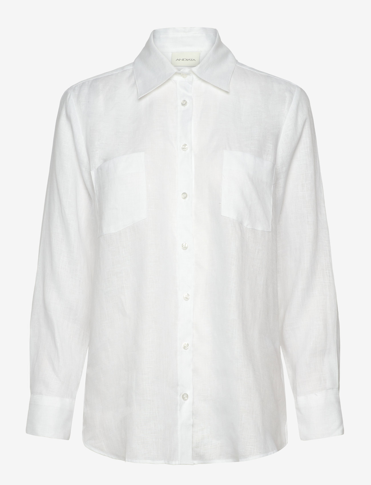 Andiata - Nicci 2 - hørskjorter - brilliant white - 1