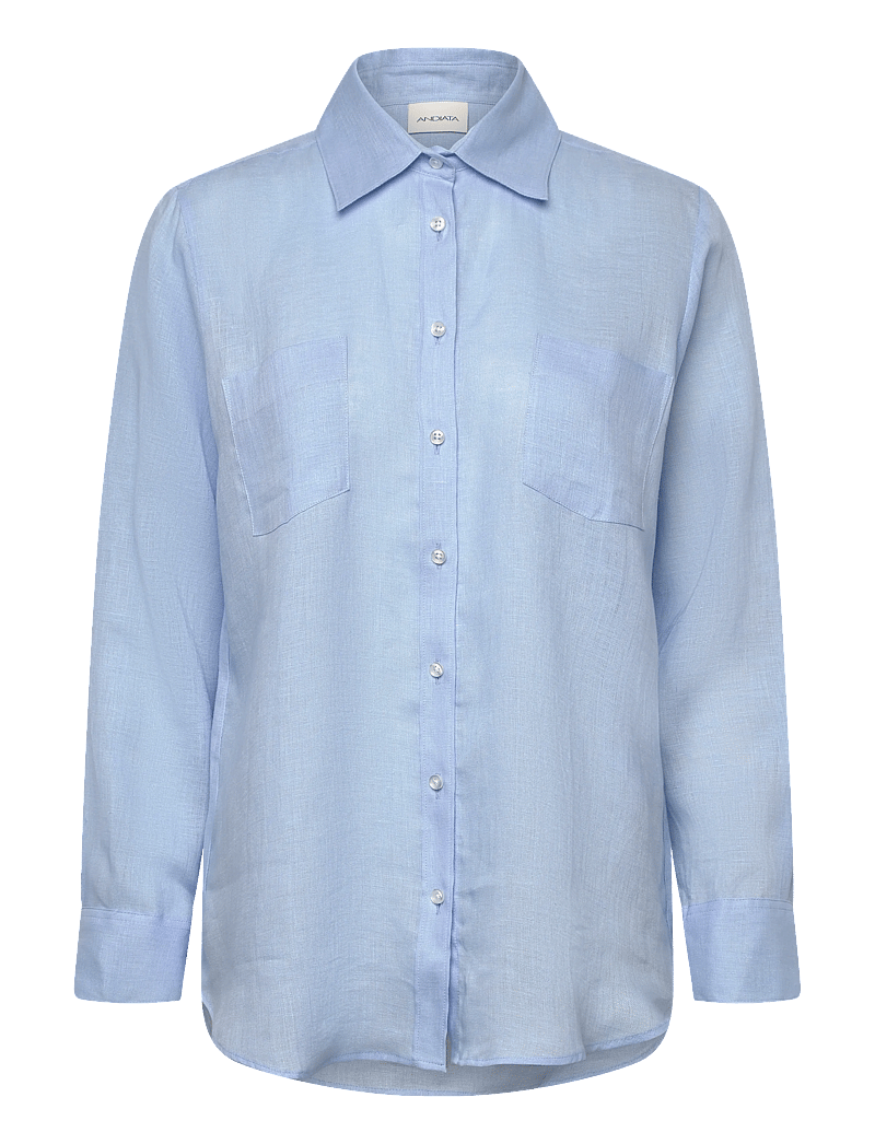 Andiata - Nicci 2 - jeanshemden - sky blue - 1