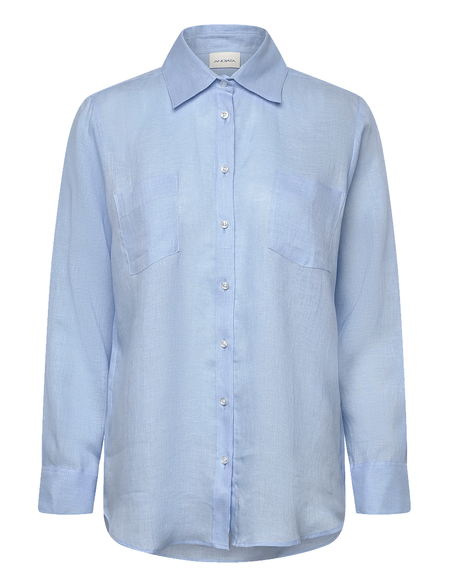 Andiata - Nicci 2 - jeanshemden - sky blue - 1