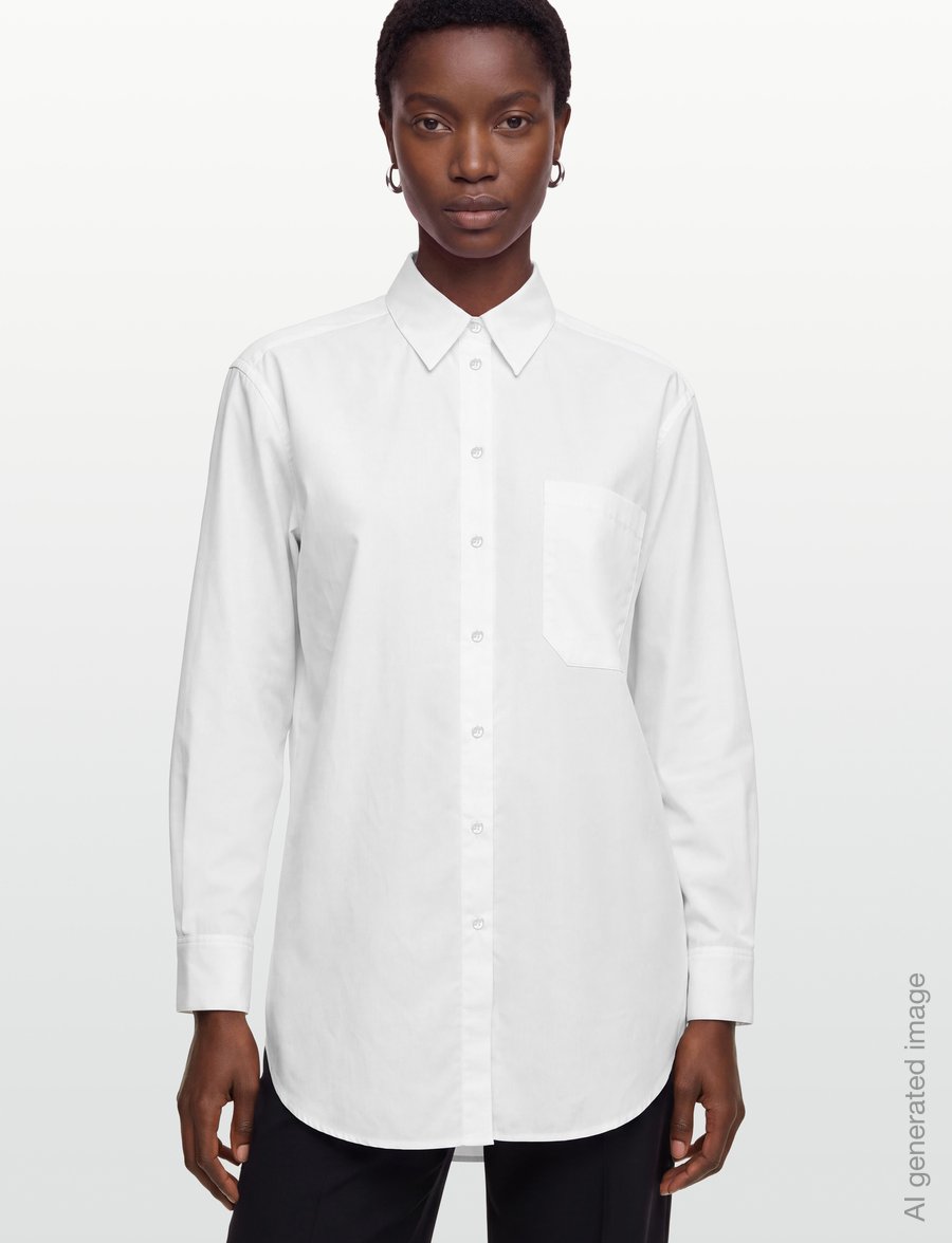 Andiata - Dakota shirt - pitkähihaiset kauluspaidat - brilliant white - 3