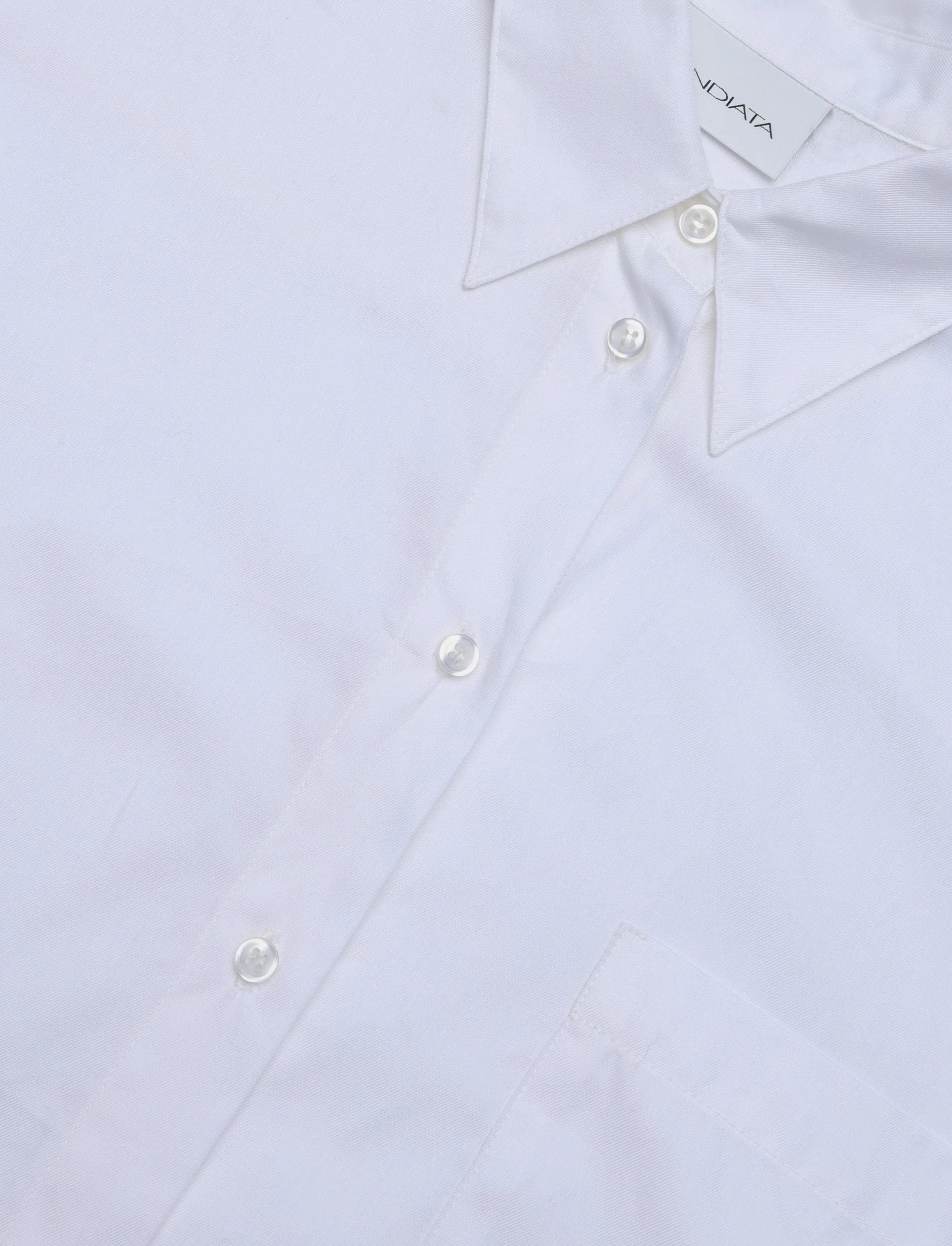 Andiata - Dakota shirt - pikkade varrukatega särgid - brilliant white - 2
