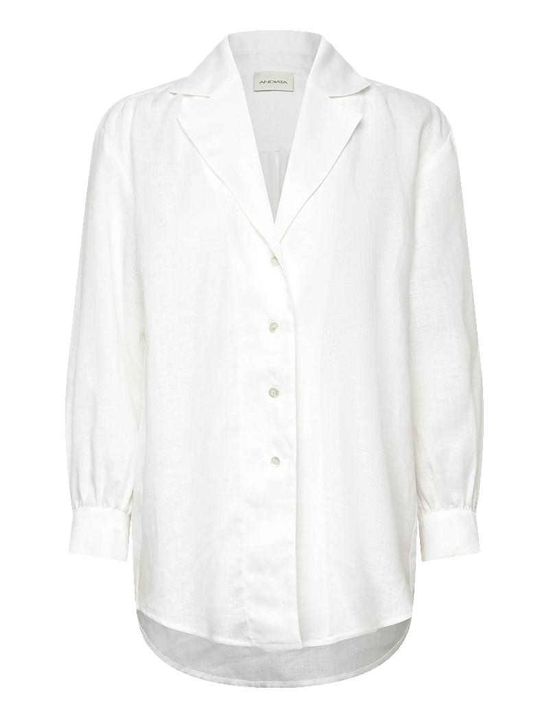 Andiata - Alaina - denimskjorter - brilliant white - 1
