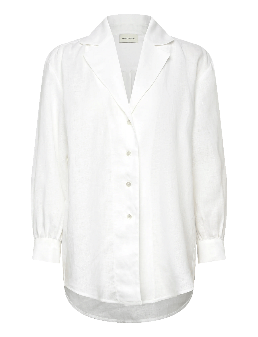 Andiata - Alaina - jeanshemden - brilliant white - 1