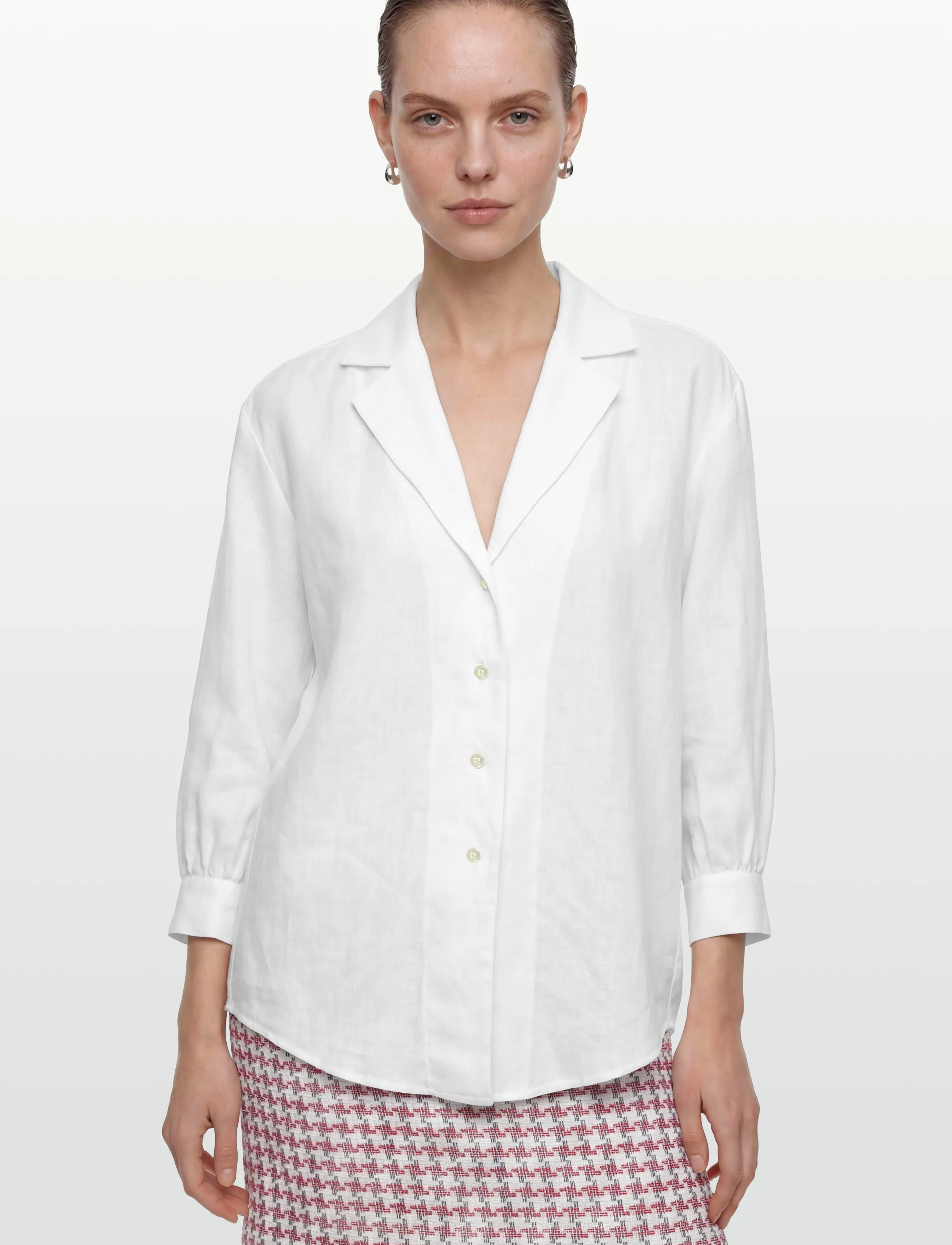 Andiata - Alaina - jeansskjortor - brilliant white - 3