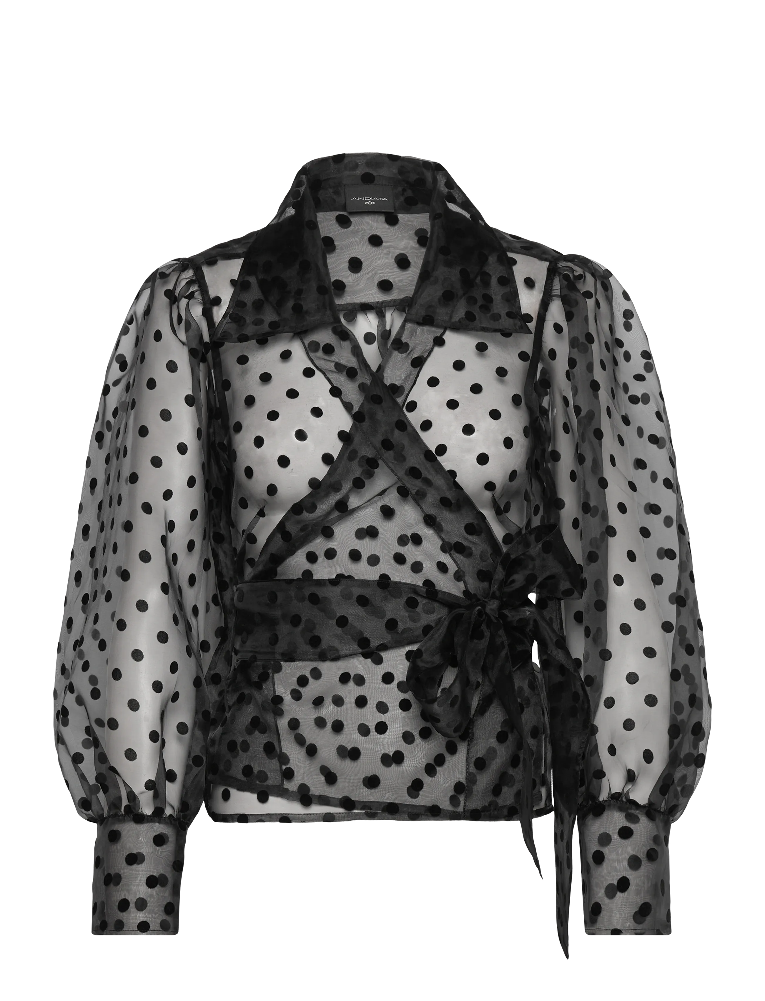 Andiata Calypso - Clothing - POLKA DOTS / black