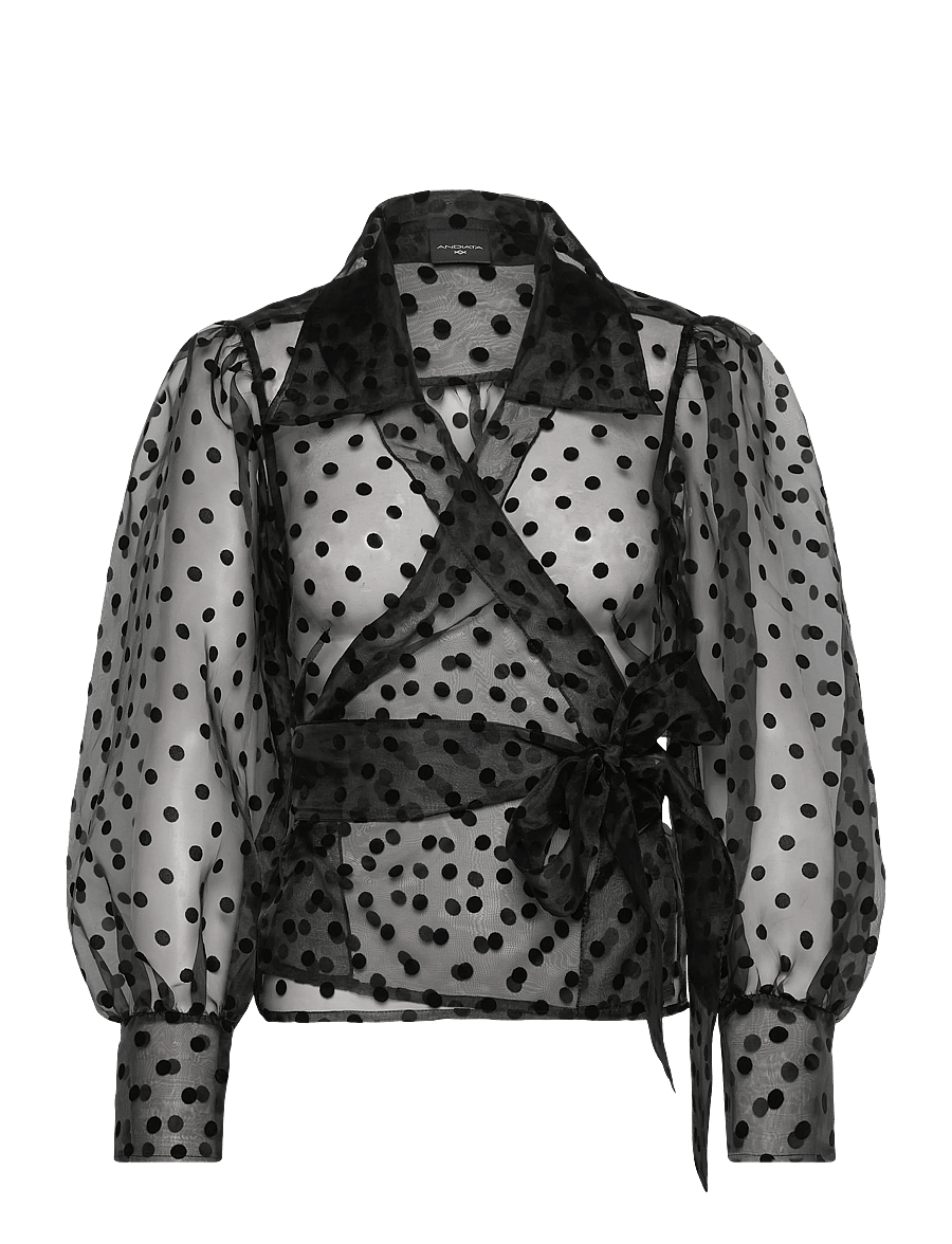 Andiata - Calypso - long sleeved blouses - polka dots - 1