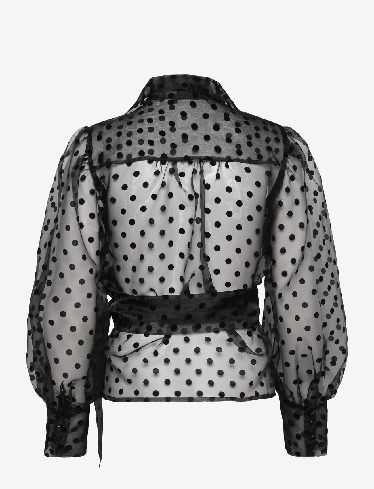 Andiata - Calypso - langärmlige blusen - polka dots - 1