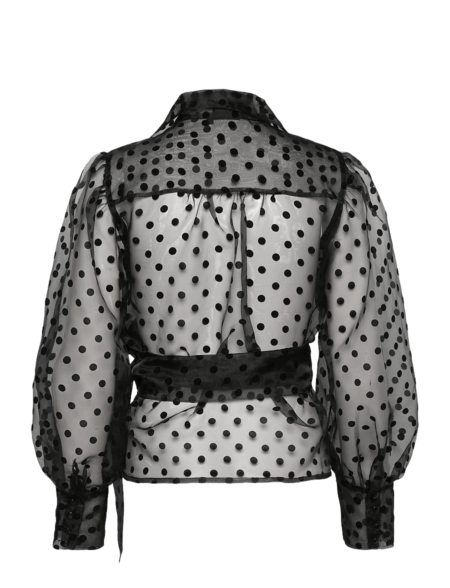 Andiata - Calypso - long sleeved blouses - polka dots - 2