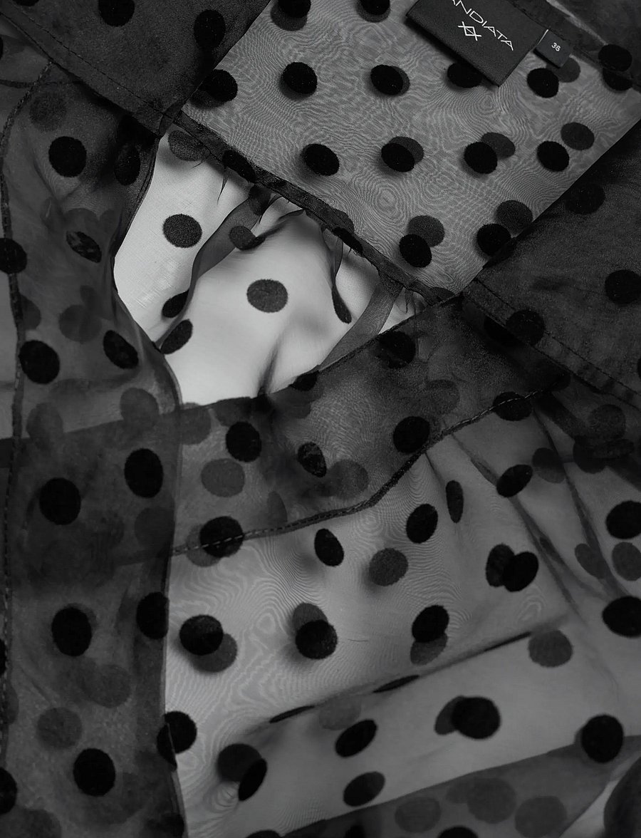 Andiata - Calypso - long sleeved blouses - polka dots - 3