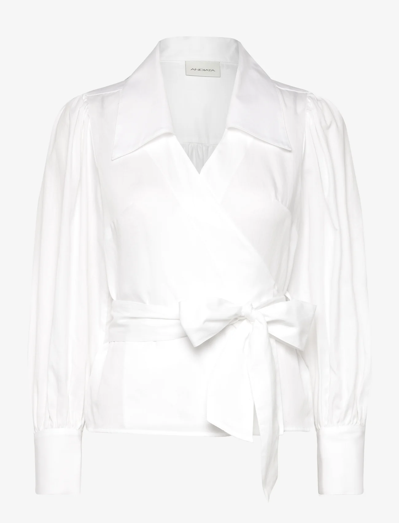 Andiata - Calypso shirt - långärmade blusar - brilliant white - 1