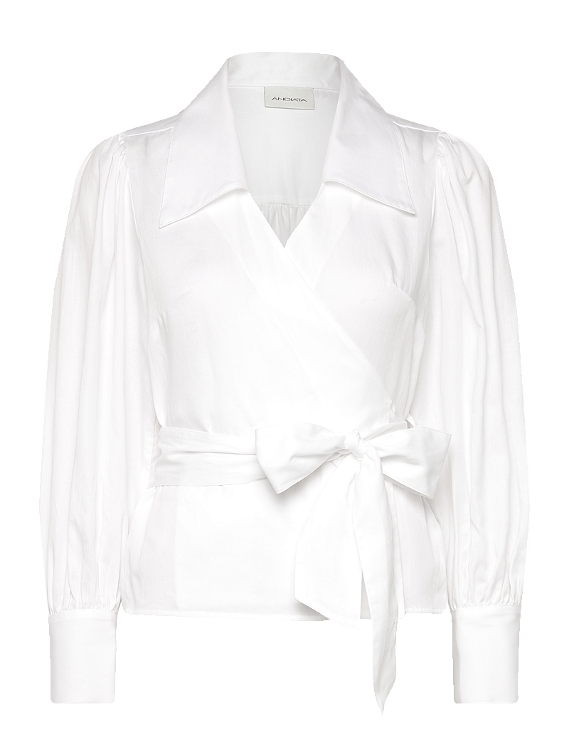 Andiata - Calypso - langærmede bluser - white - 1