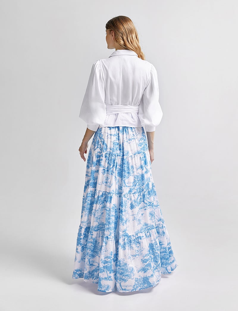 Andiata - Calypso - langærmede bluser - white - 3