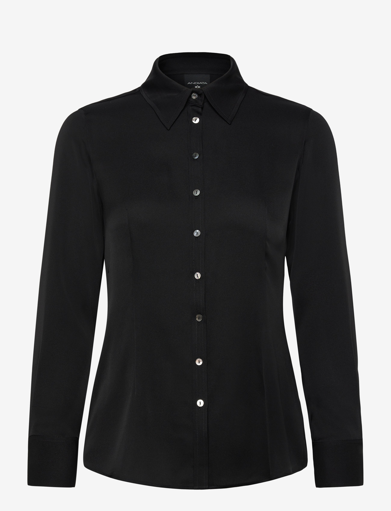 Andiata - Lilith - jeansskjortor - black - 0