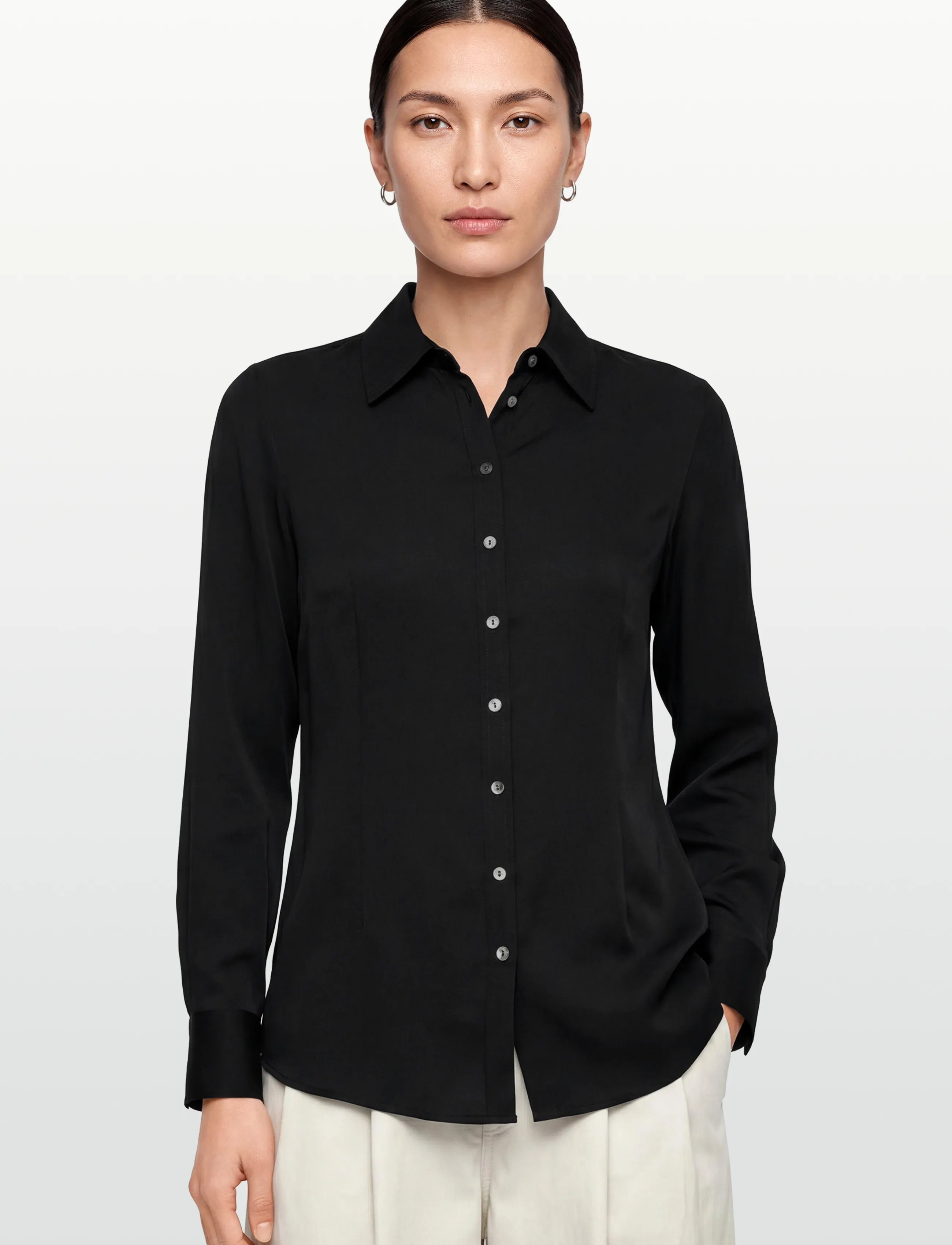 Andiata - Lilith - chemises en jeans - black - 3
