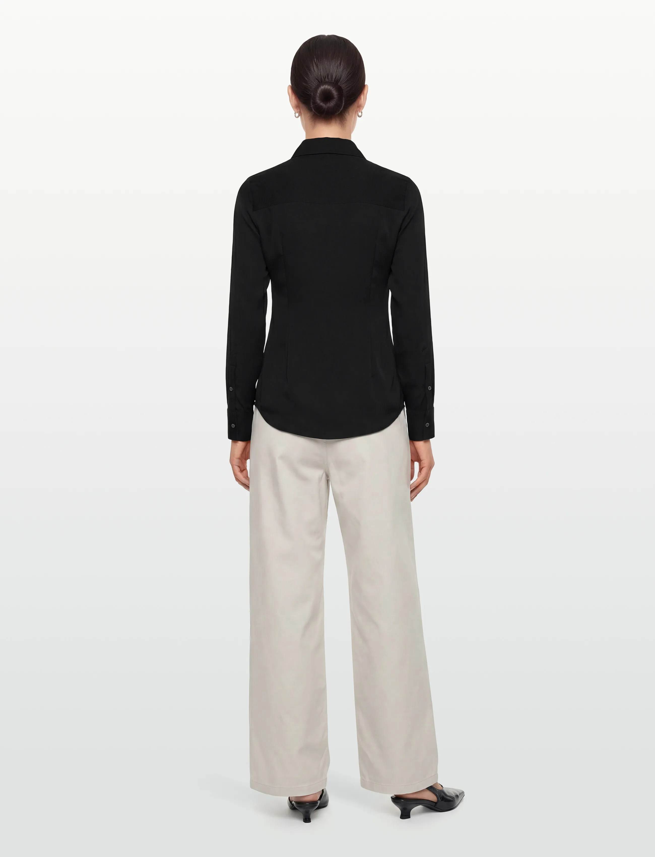 Andiata - Lilith - chemises en jeans - black - 4
