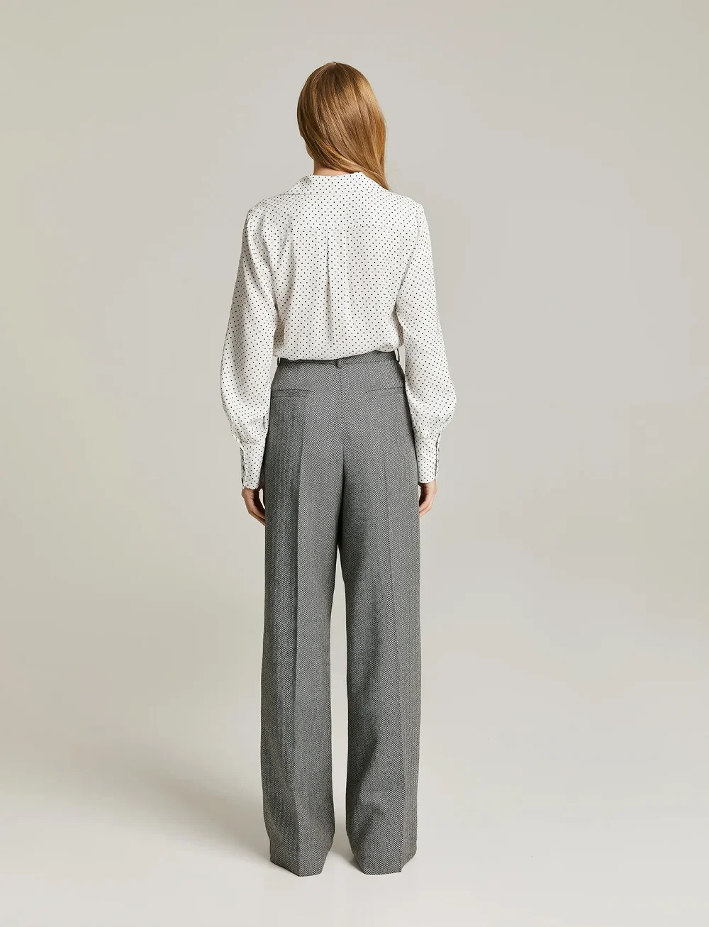 Andiata - Kathy 2 - jeansblouses - tiny dots - 3