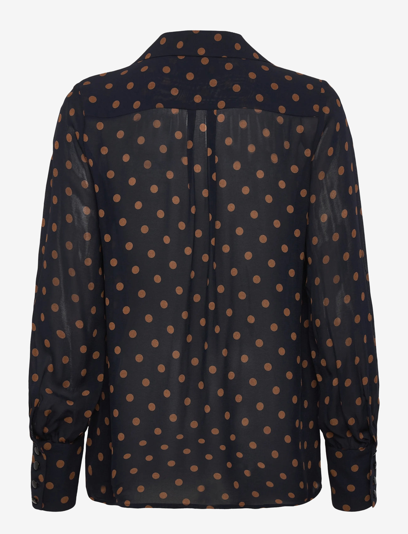 Andiata - Kathy 2 - long-sleeved blouses - polka dots - 1