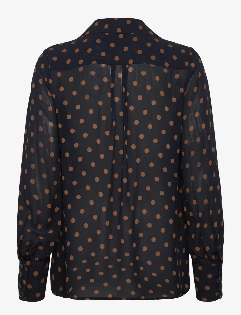 Andiata - Kathy 2 - långärmade blusar - polka dots - 2