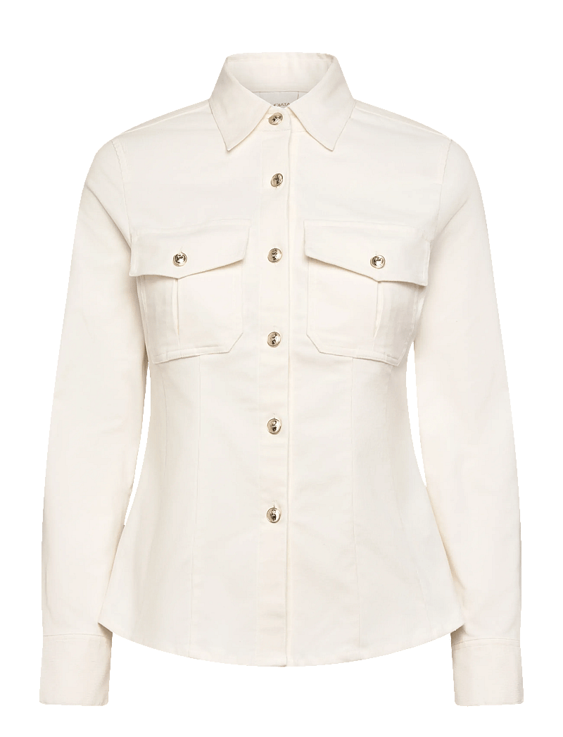 Andiata - Kajsa - jeanshemden - chalk white - 1