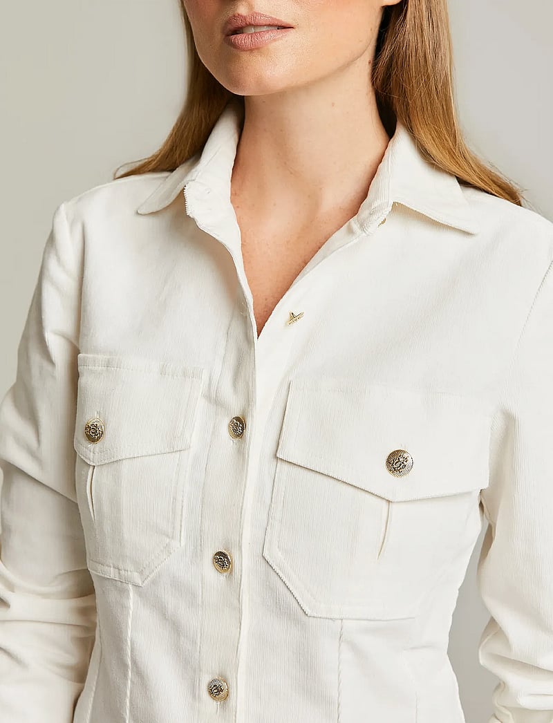 Andiata - Kajsa - jeanshemden - chalk white - 3